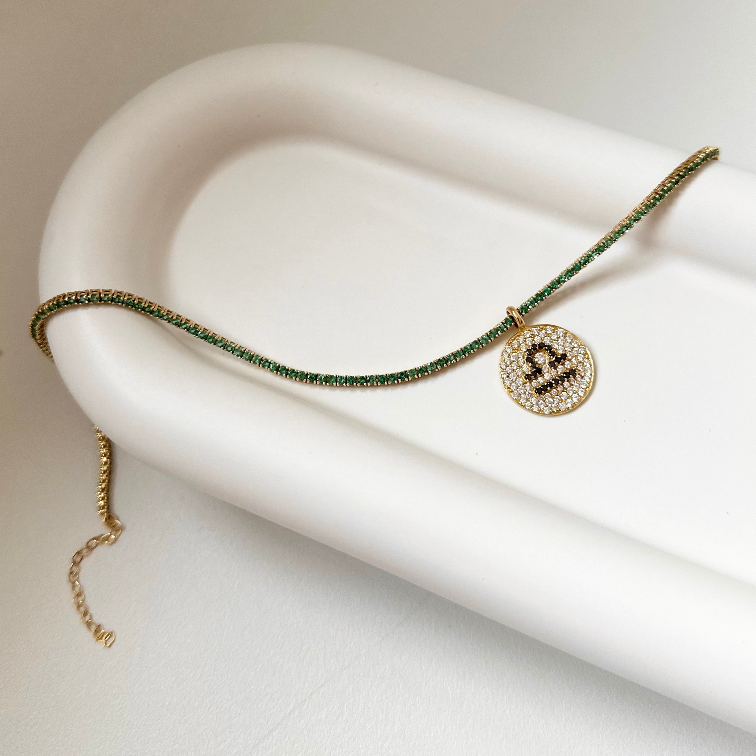 Emerald Tennis Necklace