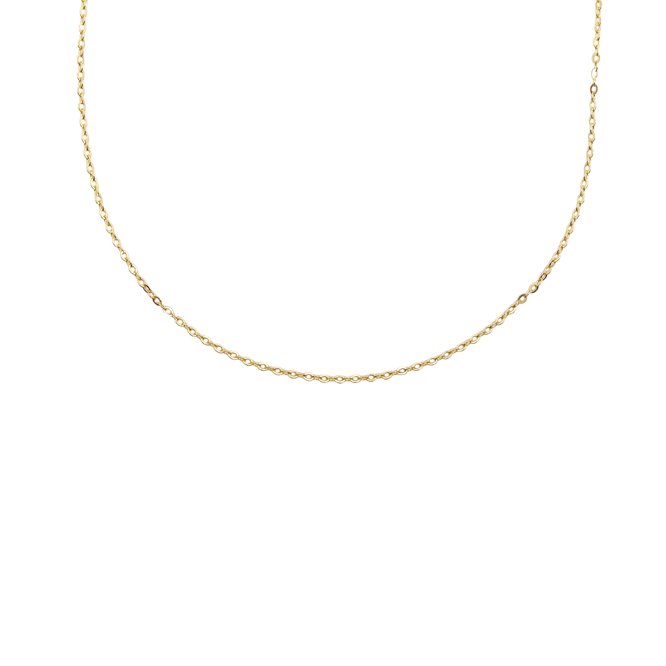 Flamingo Yellow Gold Chain