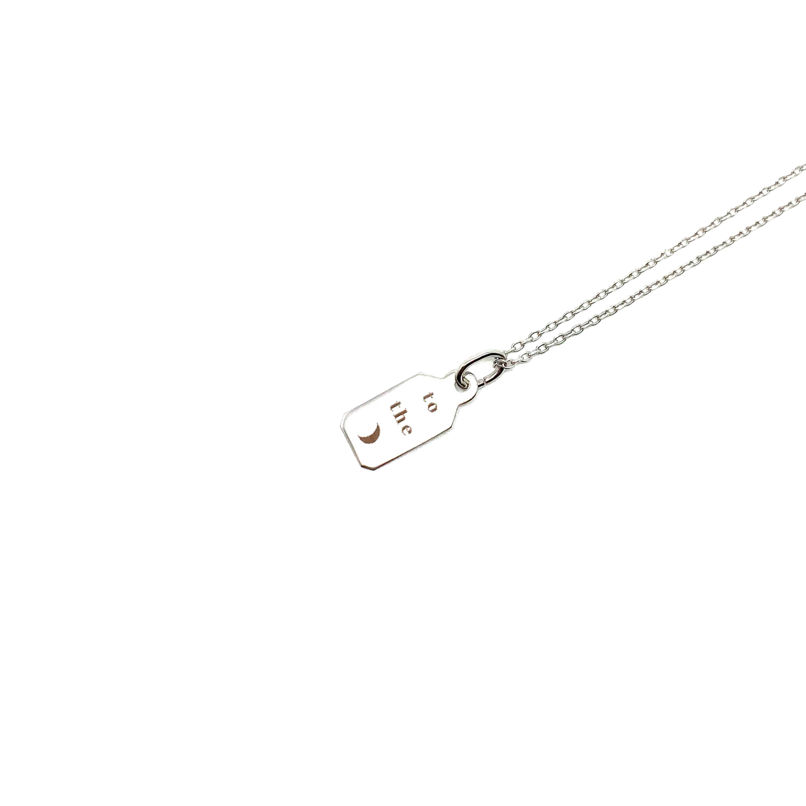 "TO THE MOON & BACK" Pendant