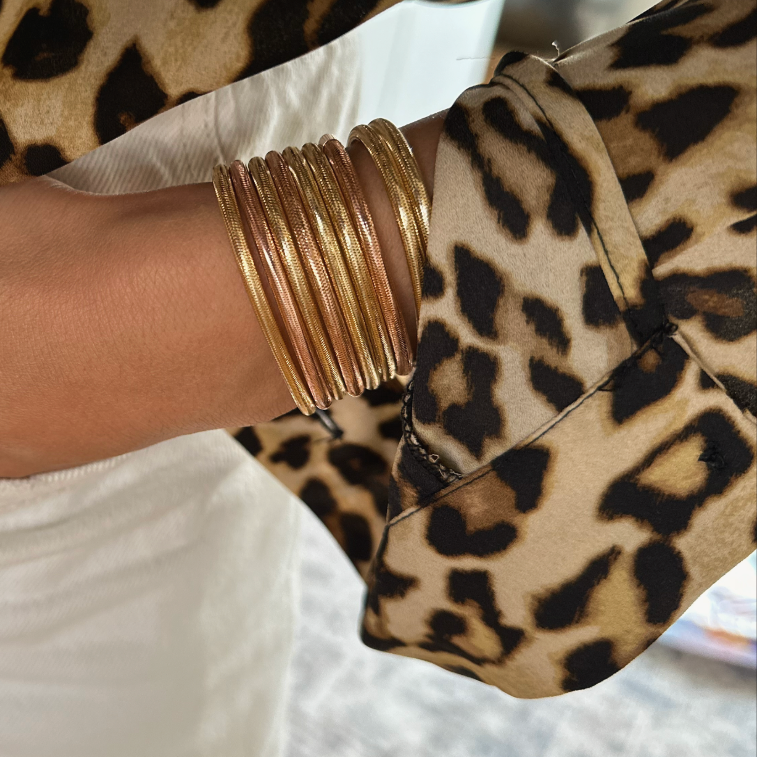 Stretch Round Bangle