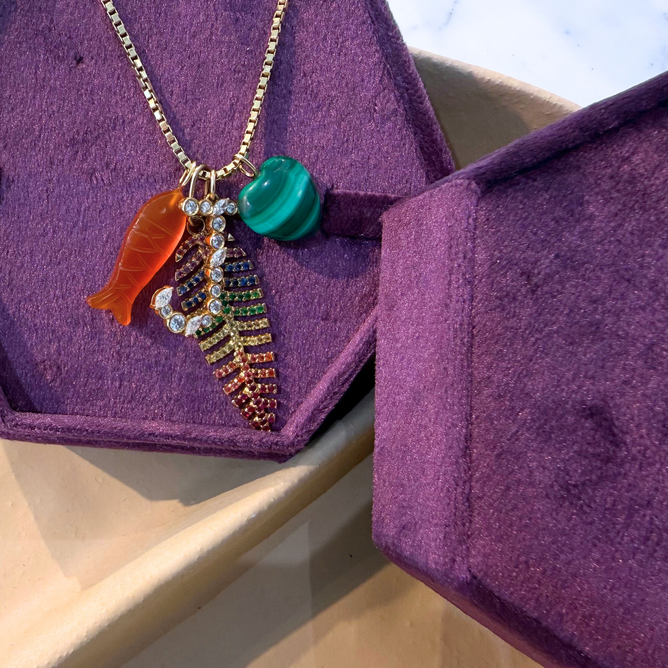 Malachite Heart
