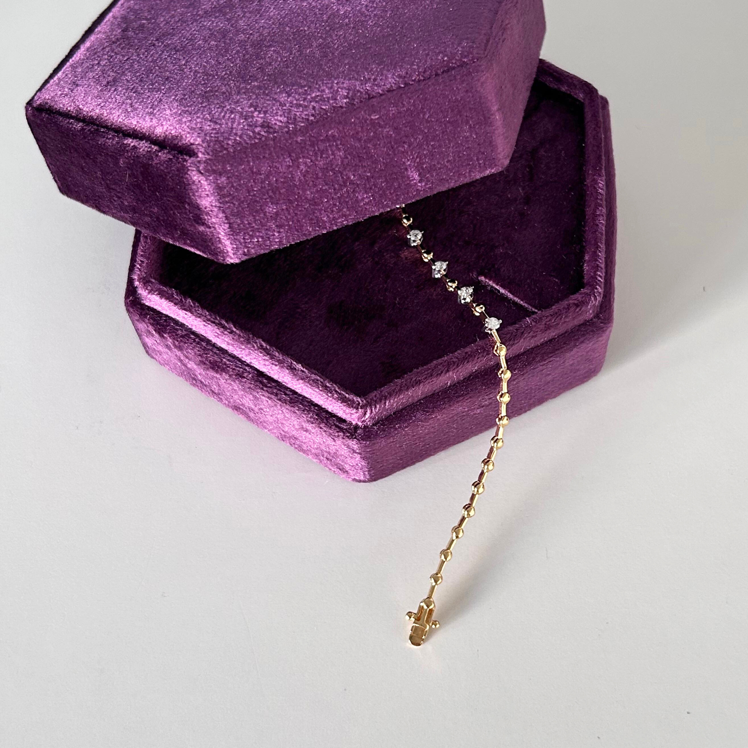 Petit Diamond Tennis Bracelet