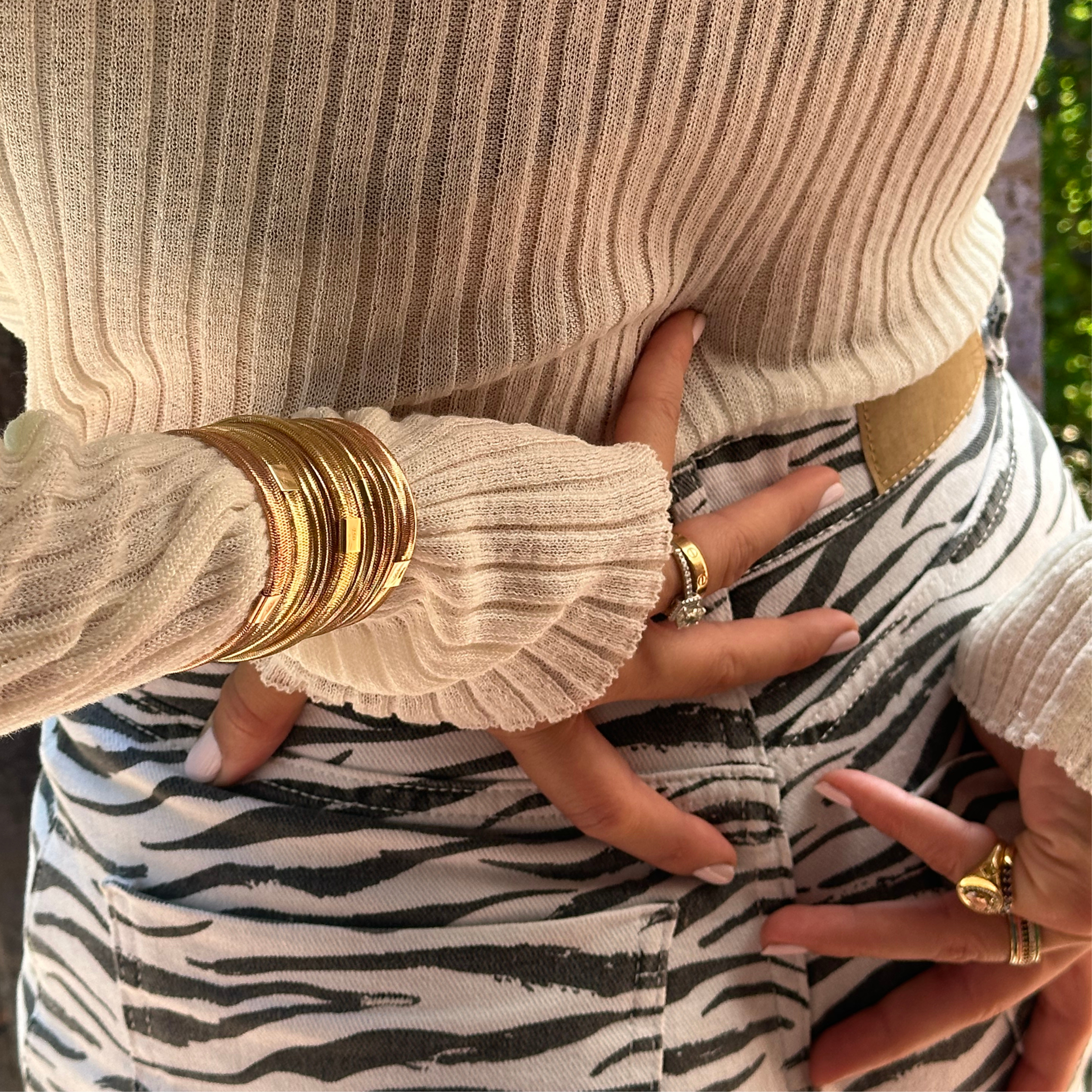Stretch Flat Bangle