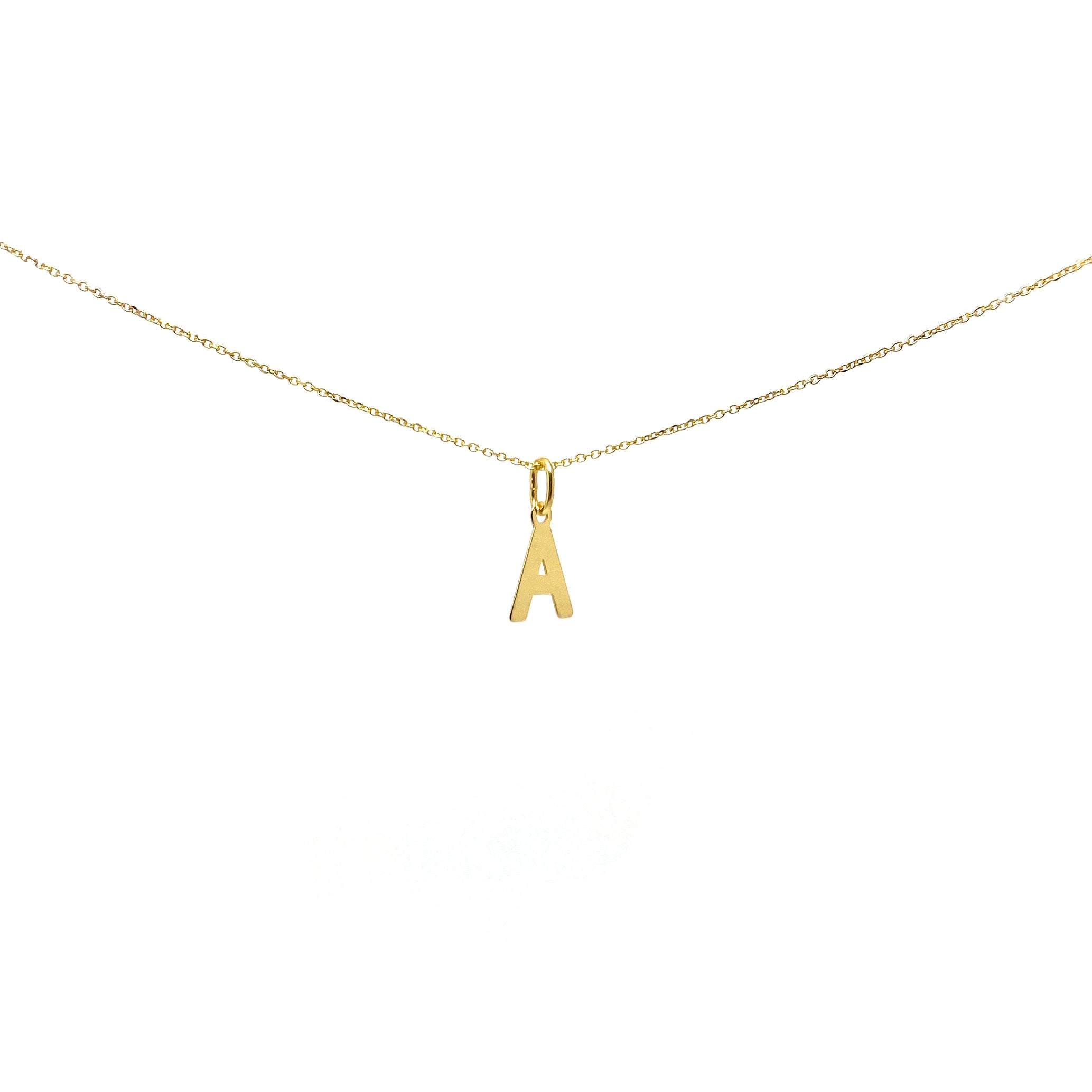 Gold Initial Pendant