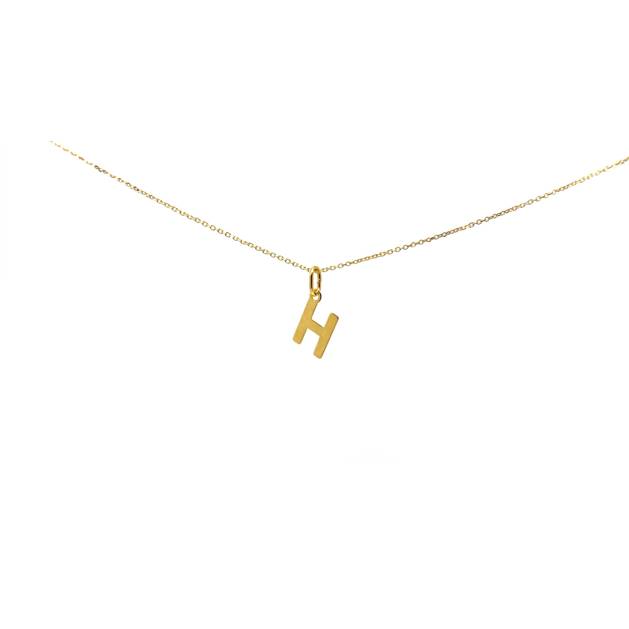 Gold Initial Pendant