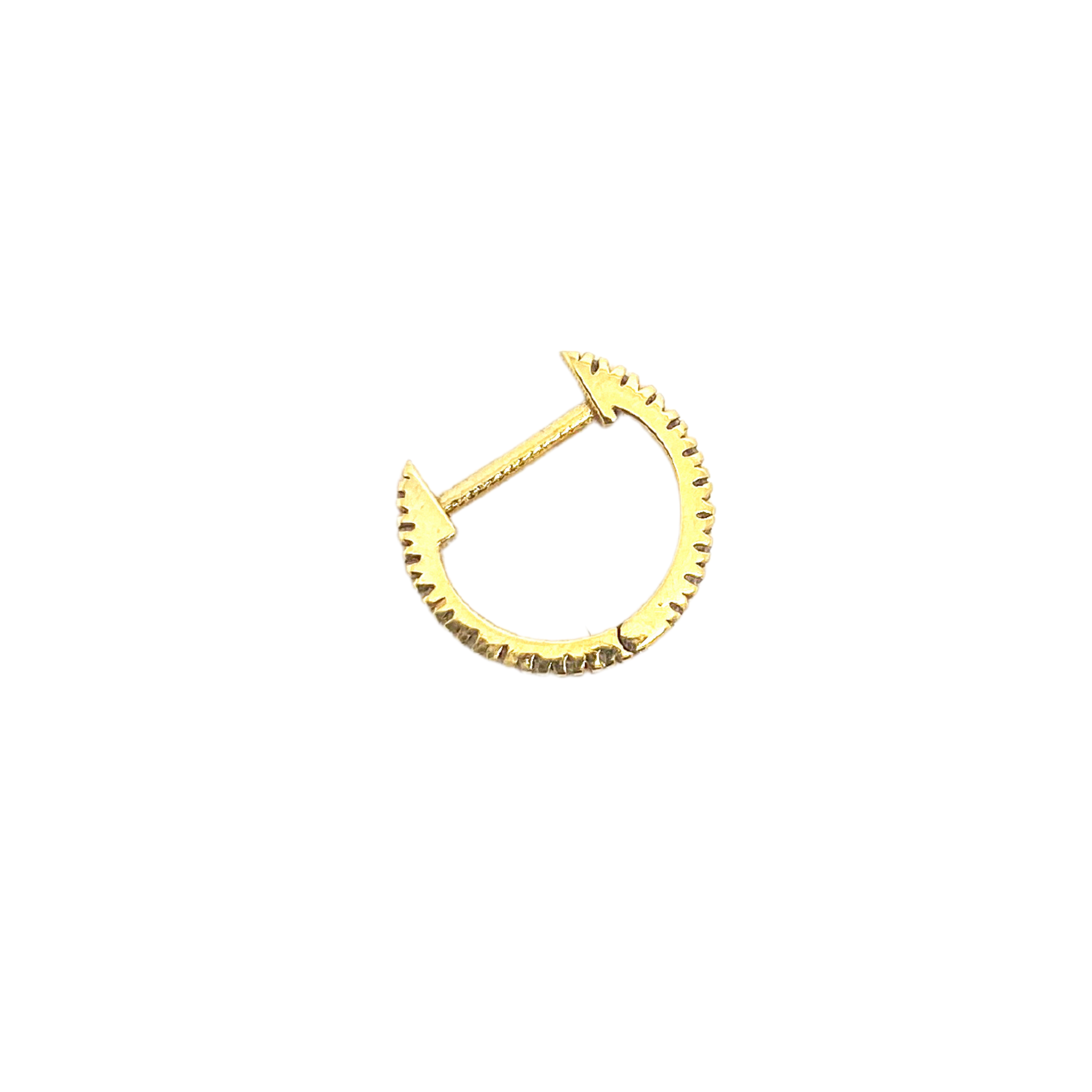 Diamond Huggie Earring