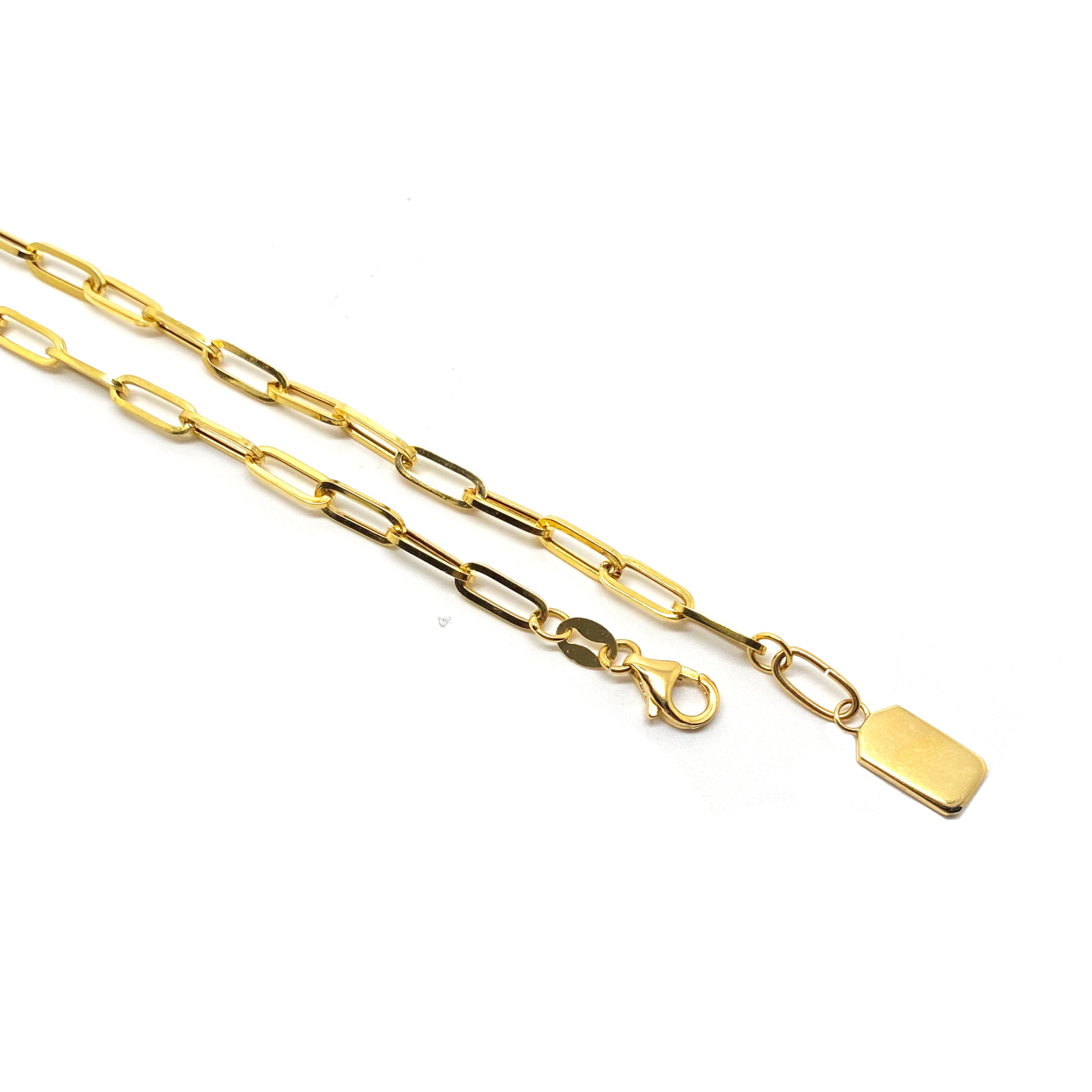 Diamond Tag Necklace