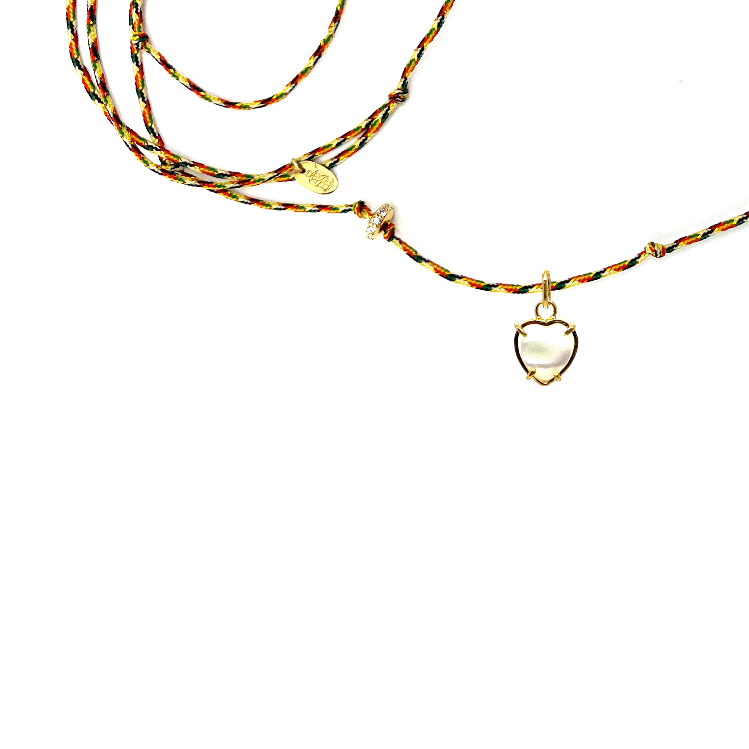 Heart With Diamond Strap